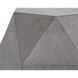 Constance 22 X 18 inch Grey Outdoor End Table